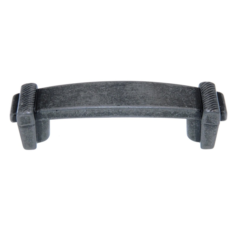 Amerock Forgings Wrought Iron 3 Ctr. Drawer Bar Pull Handle BP4426-WI