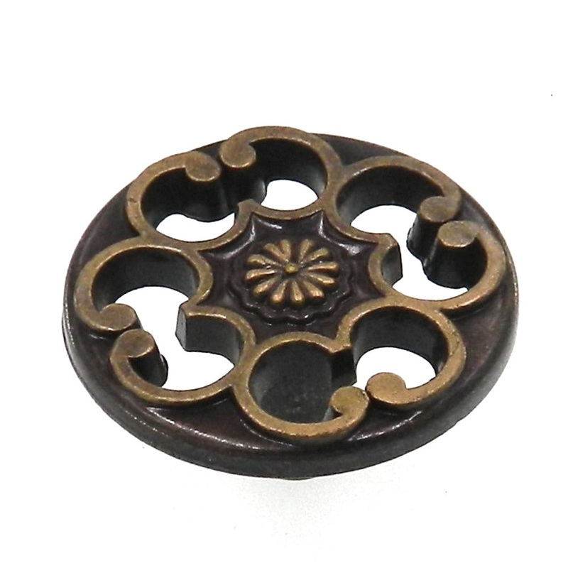 Amerock Vanity Fair 1 1/4 Antique English Round Cabinet Knob Pull BP8400-AE