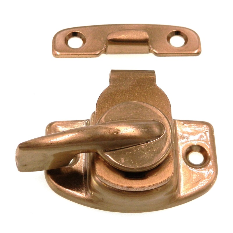 Amerock Window 2 1/2 Sash Lock in Dull Bronze Steel, BP7020-10