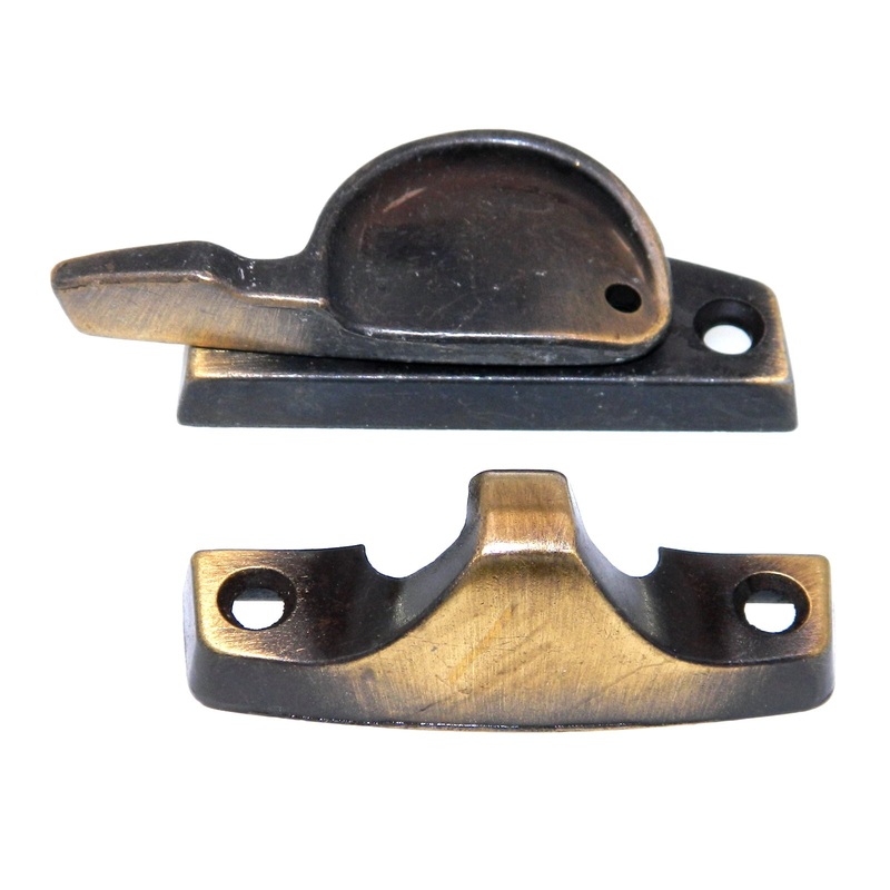 Amerock Window 2 3/4 Sash Lock in Antique English, BP2280-AE