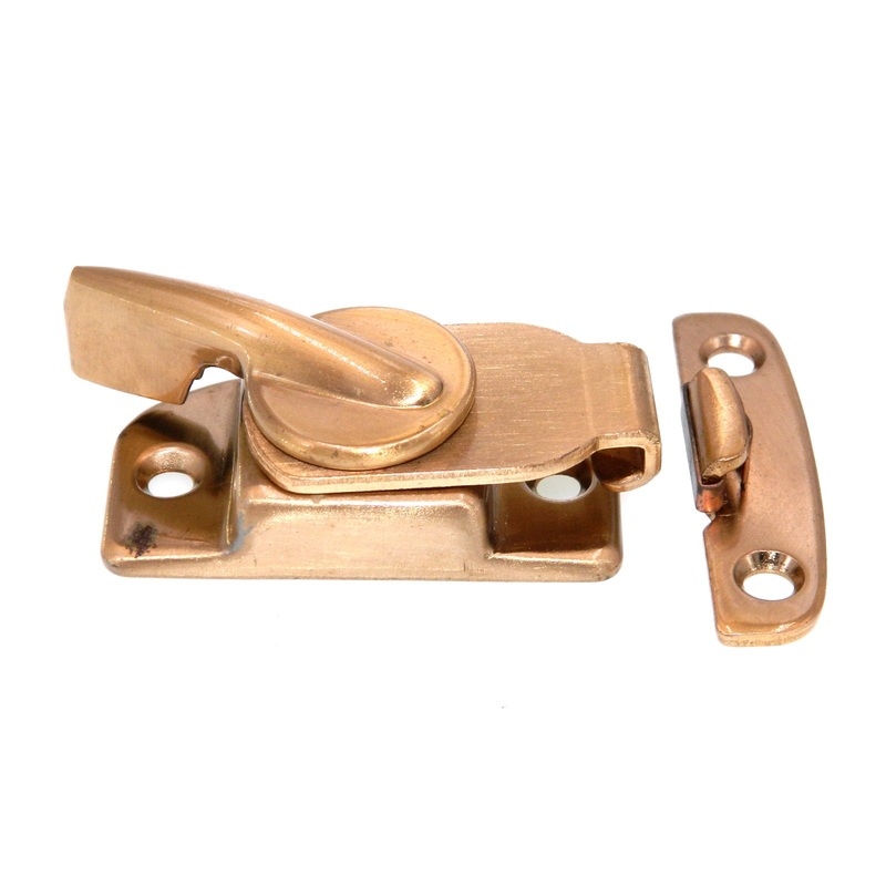 Amerock Window 2 5/8 Sash Lock in Dull Bronze Spring Action Wintite BP7045-10