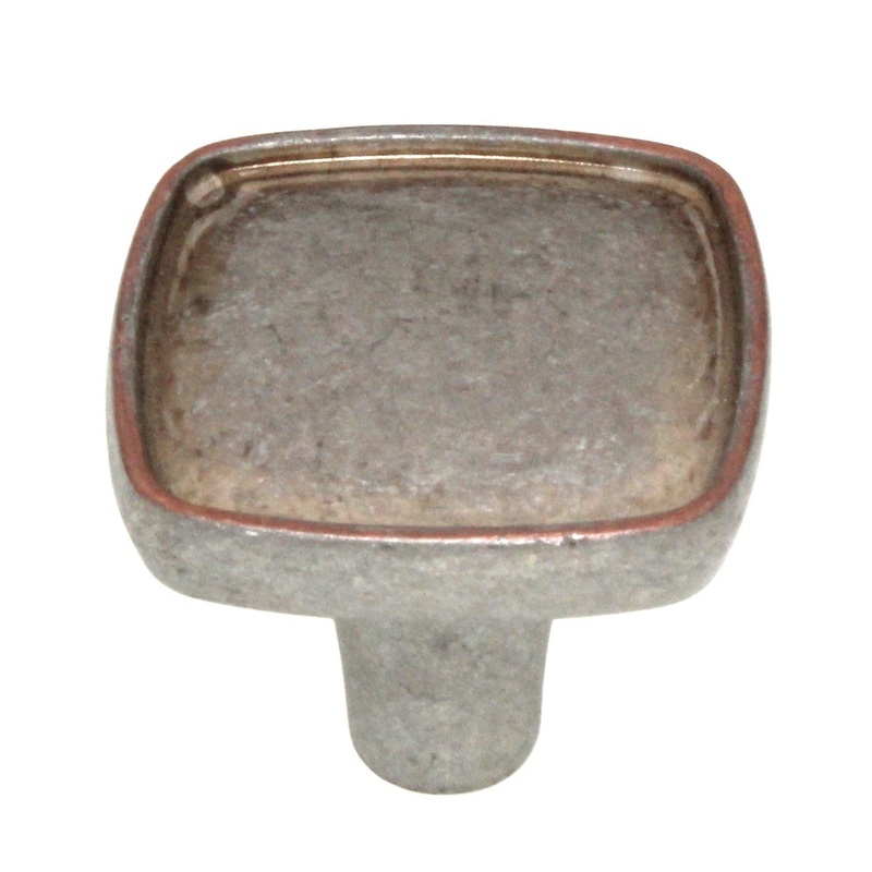 BP27006-WNC Weathered Nickel Copper 1 1/8 Cabinet Knobs Amerock