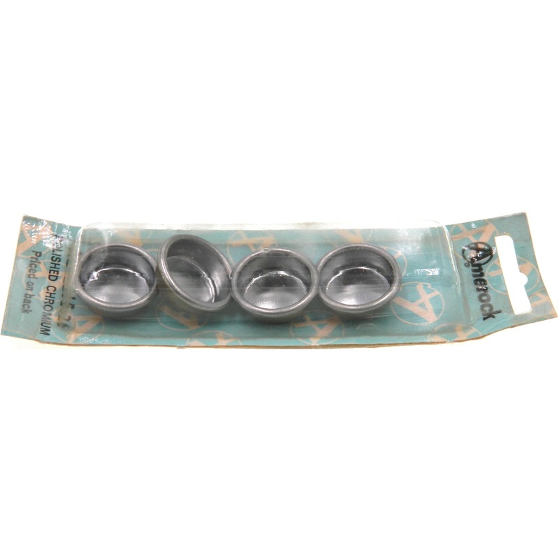 Set of 4 Amerock Chrome 15/16 Flush Sliding Door Recessed Pulls AO2215-26
