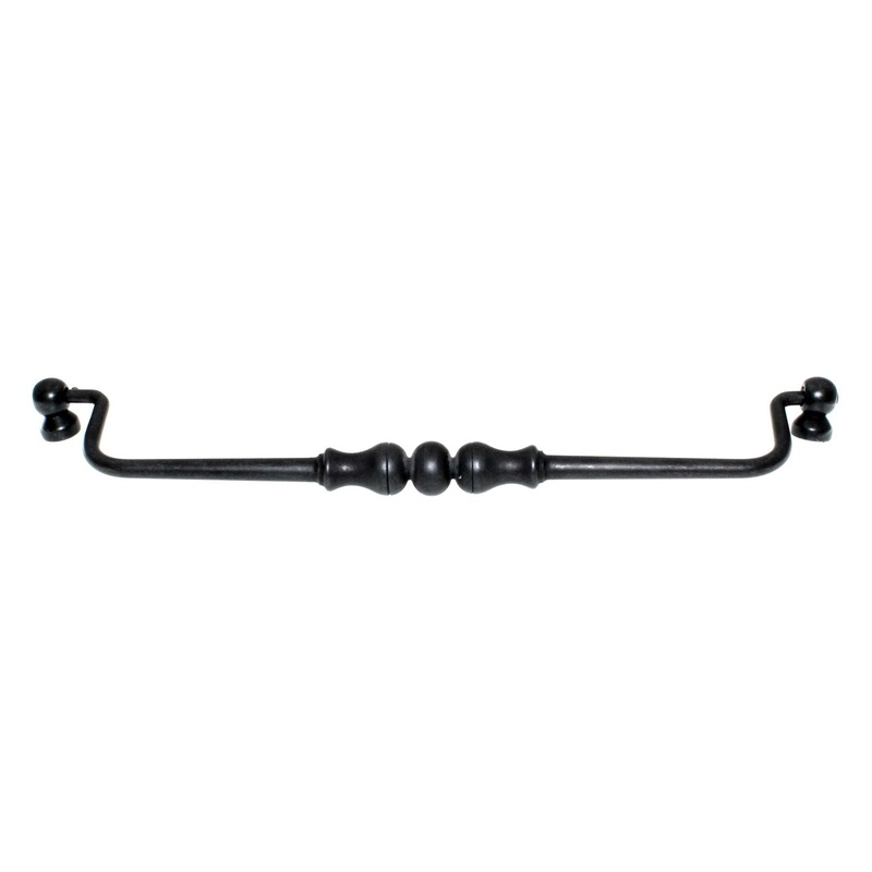 Top Knobs Normandy Orne Cabinet Bail Pull 10 Ctr Patina Black M683