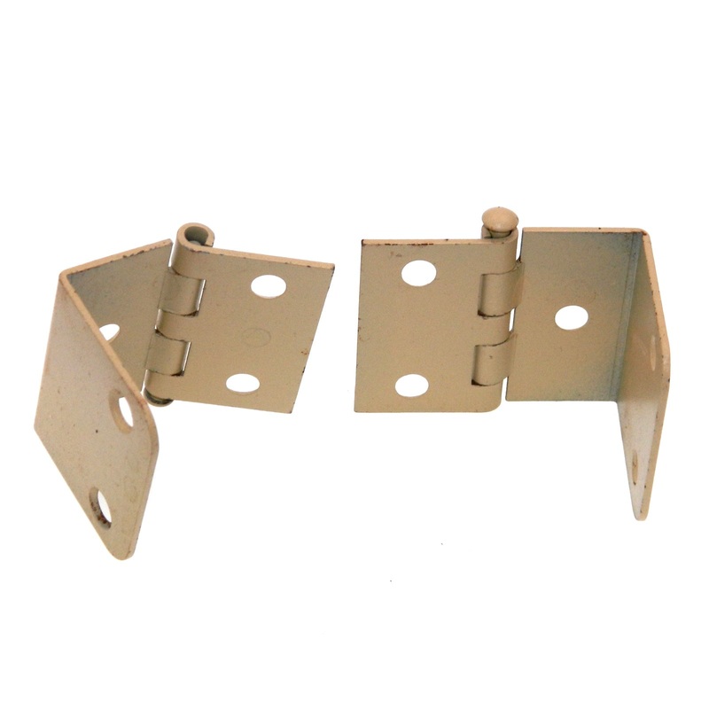 Vintage Amerock Prime Coat Full Inset Hinge 3/4 Full Wrap Plain Tip A5987-P