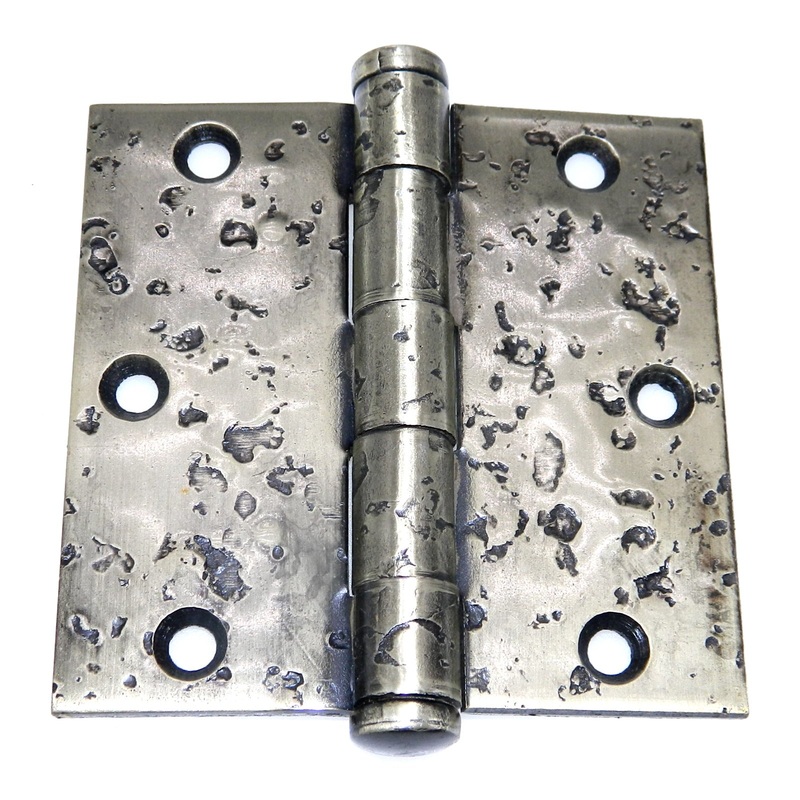 Vintage Amerock Swedish Iron Hammered 3-1/2 Butt Interior Door Hinge E5890-SI