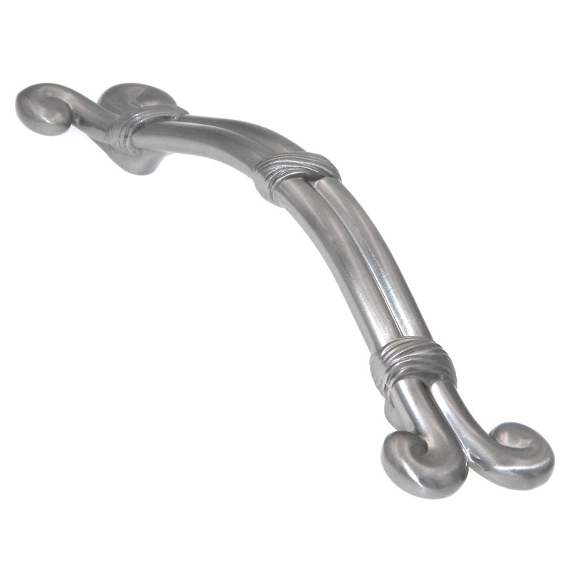 Amerock Cyprus Satin Nickel 3cc Knot Cabinet Handle Pull BP19251G10