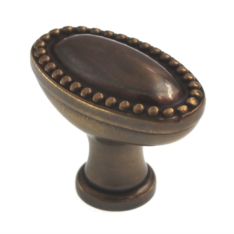 Belwith Keeler Savannah Sherwood Antique 1 3/8 Beaded  Cabinet Knob P147-9013