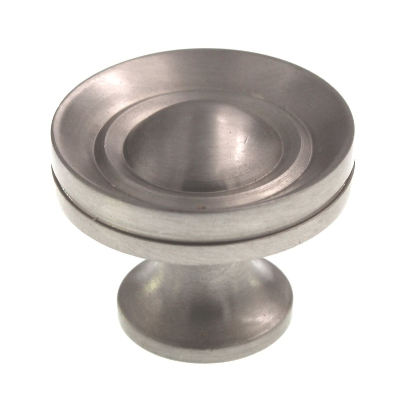 Solid Brass 1 1/4 Classic Brass Hutter Cabinet Knob 1055