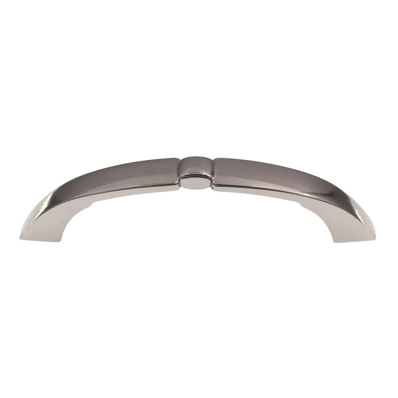 Top Knobs Asbury Lida Cabinet Arch Pull 3 3/4 (96mm) Ctr Polished Nickel M1291