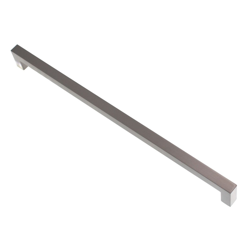 Top Knobs Asbury Square Bar Pull 12 Ctr Brushed Satin Nickel M1838