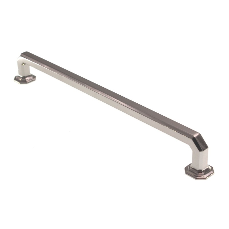 Top Knobs Chareau Emerald Cabinet Arch Pull 9 Ctr Polished Nickel TK290PN