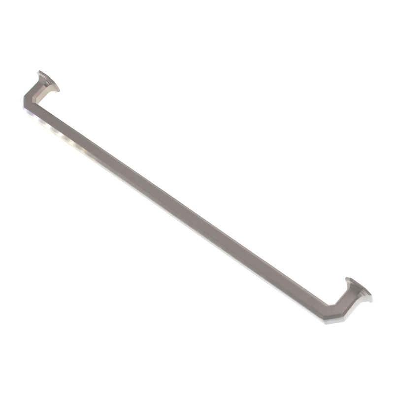 Top Knobs Chareau Emerald Cabinet Pull 12 Ctr Brushed Satin Nickel TK291BSN