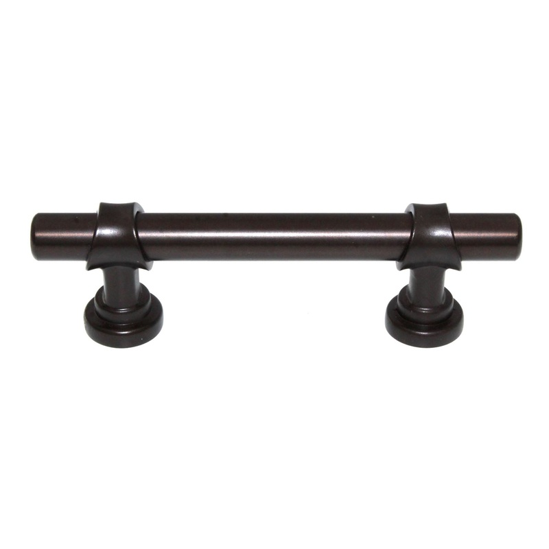 Top Knobs Dakota Bit Pull Cabinet Bar Pull 3 Ctr Oil-Rubbed Bronze M1752