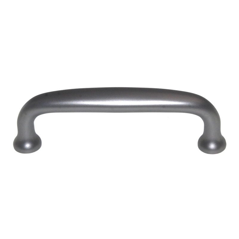 Top Knobs Dakota Charlotte Cabinet Arch Pull 3 Ctr Ash Gray M2118