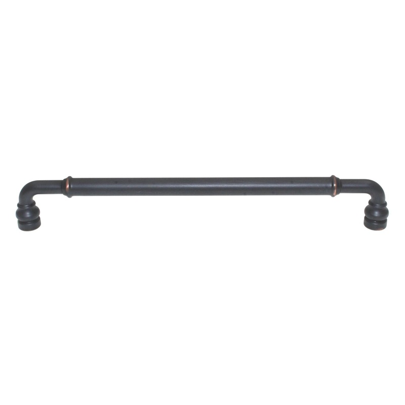 Top Knobs Devon Brixton Cabinet Arch Pull 8 13/16 (224mm) Ctr Umbrio TK887UM