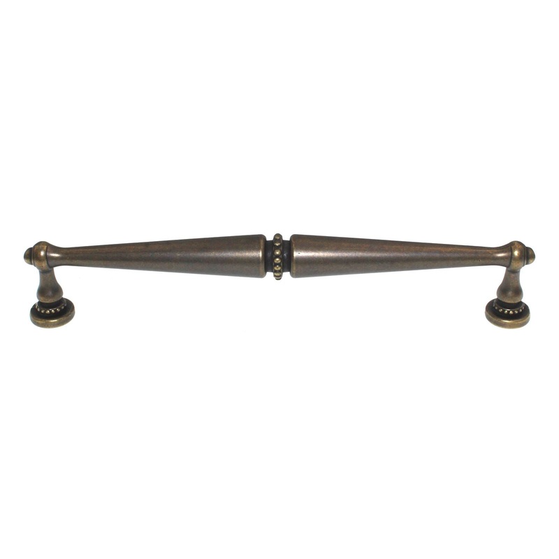 Top Knobs Edwardian Cabinet Bar Pull 8 3/4 Ctr German Bronze M921