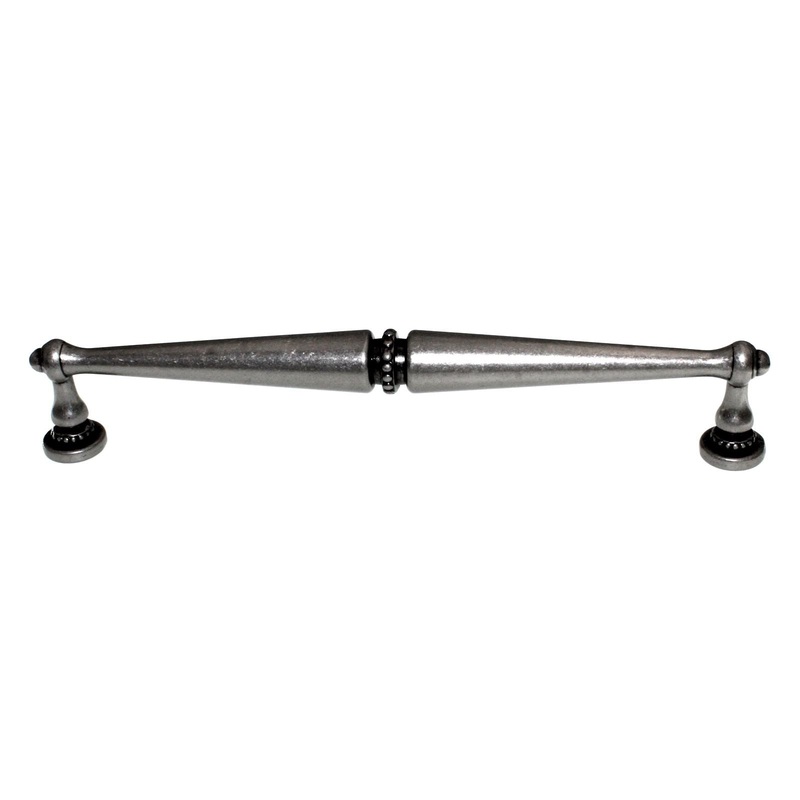 Top Knobs Edwardian Cabinet Bar Pull 8 3/4 Ctr Pewter Antique M920