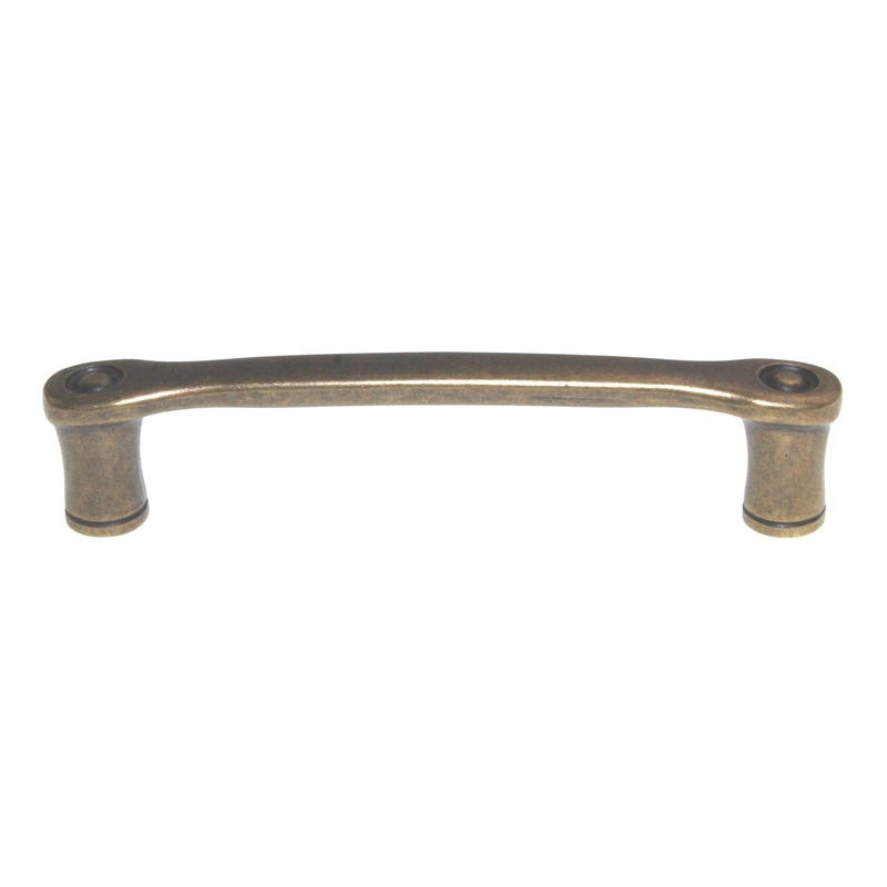 Top Knobs Edwardian Link Cabinet Arch Pull 3 3/4 (96mm) Ctr German Bronze M969