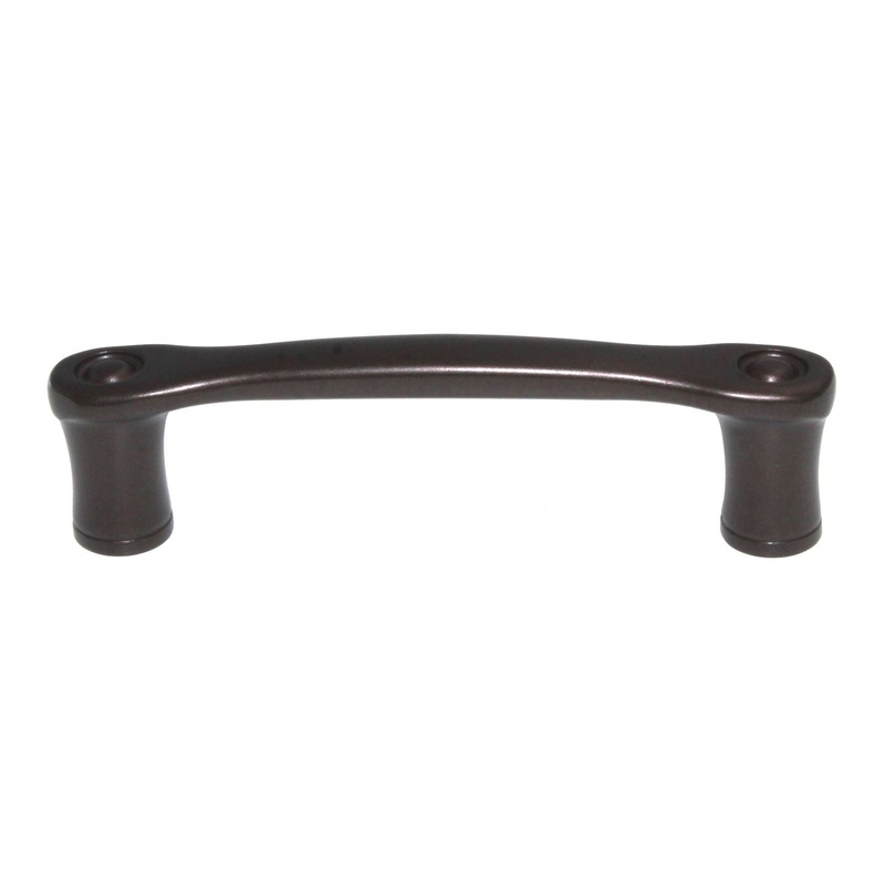 Top Knobs Edwardian Link Cabinet Arch Pull 3 Ctr Oil-Rubbed Bronze M973