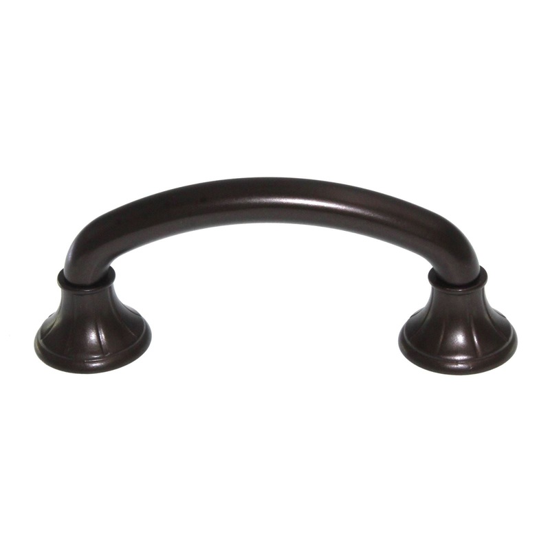 Top Knobs Edwardian Lund Cabinet Arch Pull 3 Ctr Oil-Rubbed Bronze M964