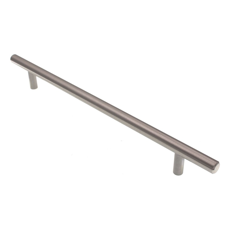 Top Knobs Hopewell Bar Pull 8 13/16 (224mm) Ctr Brushed Satin Nickel M432