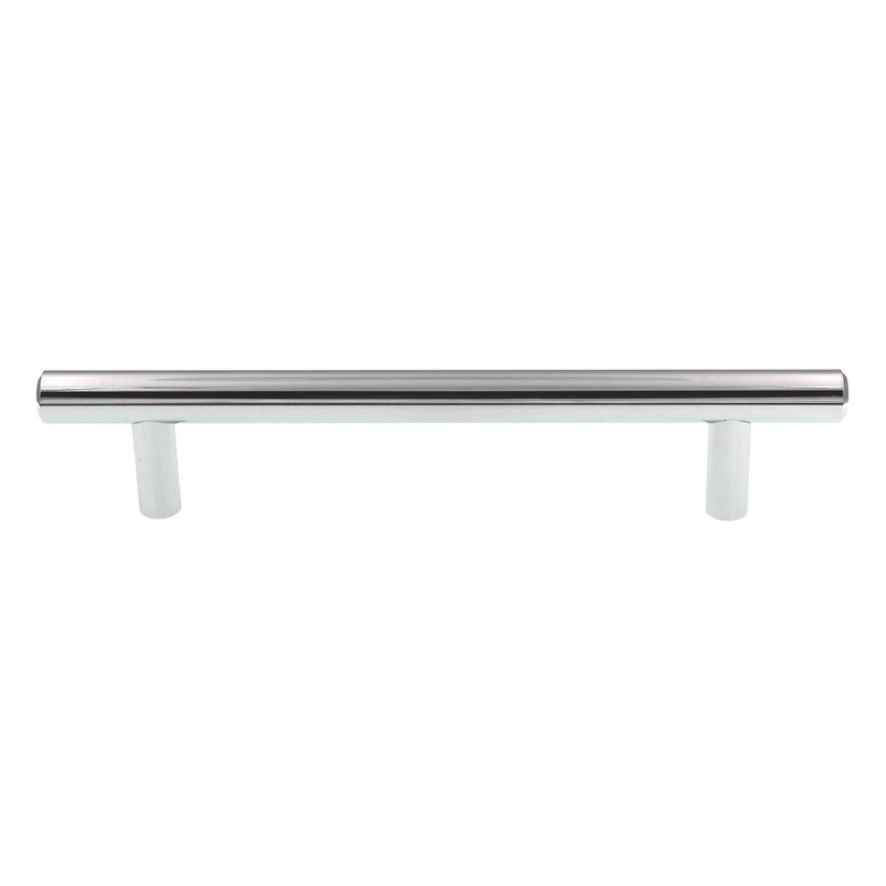 Top Knobs Hopewell Cabinet Bar Pull 5 1/16 (128mm) Ctr Polished Chrome M1848
