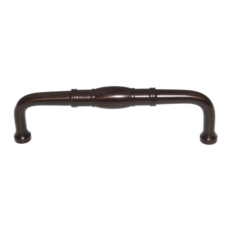 Top Knobs Normandy D Pull Cabinet Pull 4 Ctr Oil-Rubbed Bronze M792