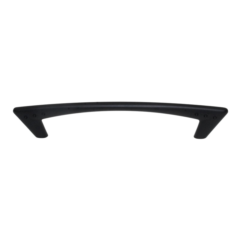 Top Knobs Nouveau Dot Cabinet Arch Pull 5 (128mm) Ctr Flat Black M575
