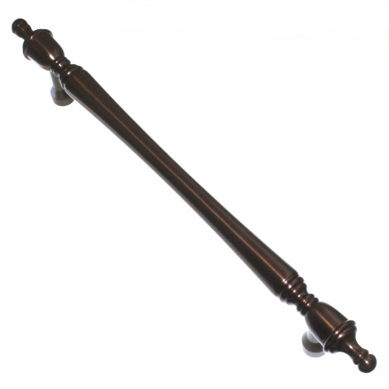 Top Knobs Somerset Finial Appliance Pull 12 Ctr Oil-Rubbed Bronze M827-12