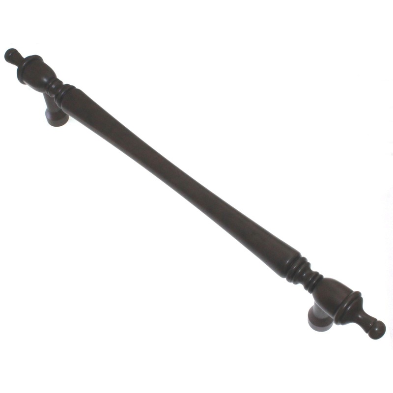 Top Knobs Somerset Finial Cabinet Appliance Pull 12 Ctr Patina Rouge M824-12