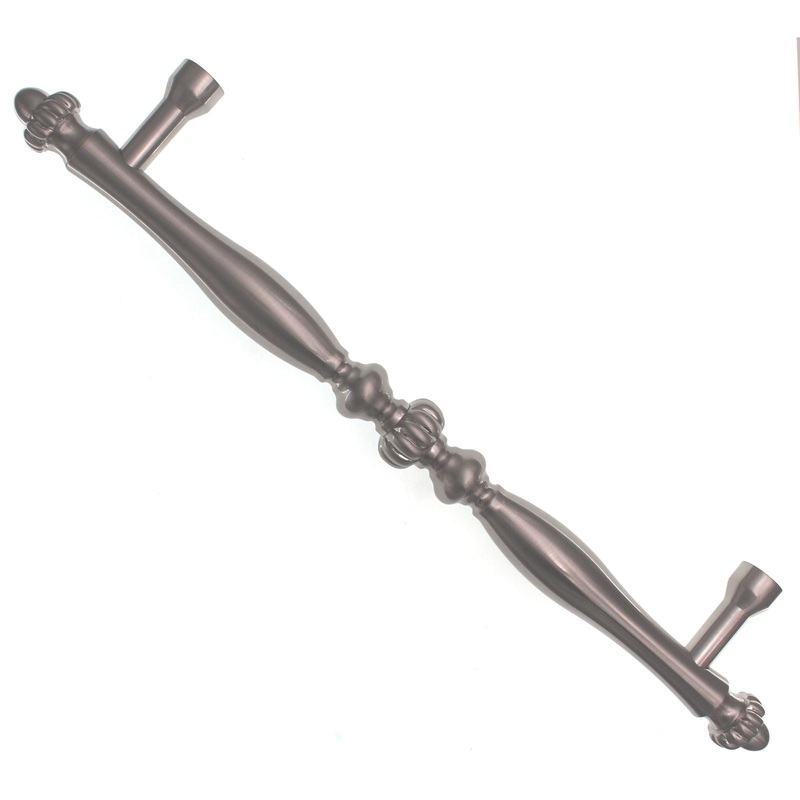 Top Knobs Somerset Melon Cabinet Pull 12 Ctr Brushed Satin Nickel M808-12