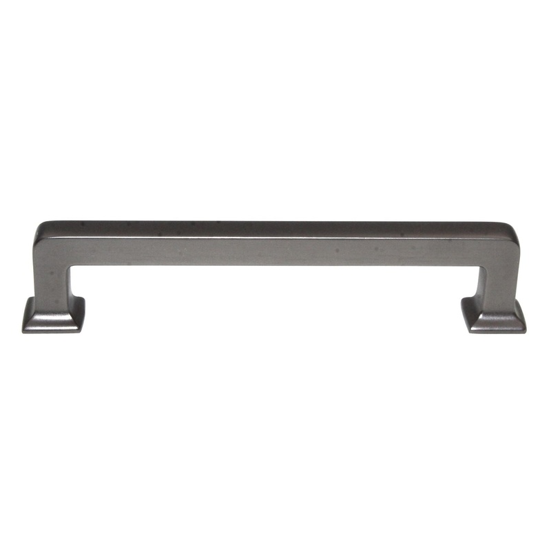 Top Knobs Transcend Ascendra Cabinet Arch Pull 5 (128mm) Ctr Ash Gray TK704AG