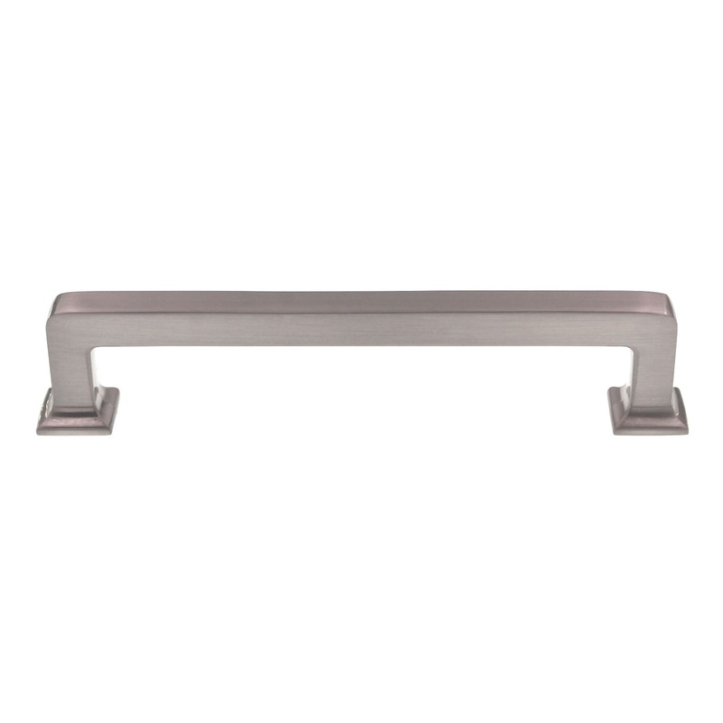 Top Knobs Transcend Ascendra Pull 5 (128mm) Ctr Brushed Satin Nickel TK704BSN