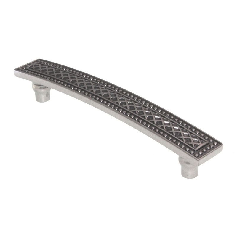 Top Knobs Trevi Trevi Pull Cabinet Arch Pull 5 Ctr Pewter Antique TK176PTA