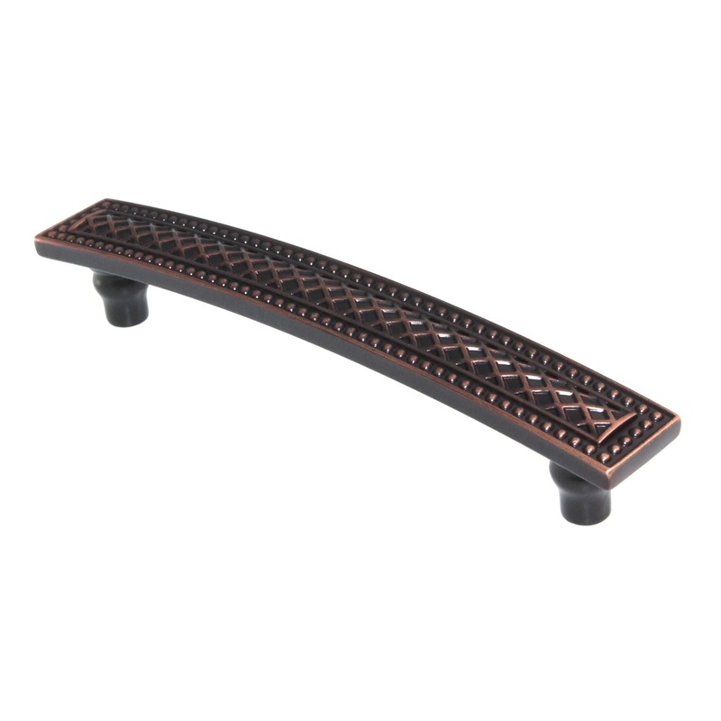 Top Knobs Trevi Trevi Pull Cabinet Arch Pull 5 Ctr Tuscan Bronze TK176TB