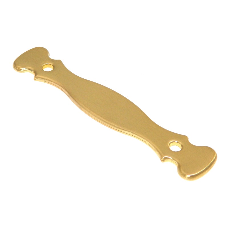Amerock Anniversary Sterling Brass 3cc Cabinet Handle Backplate BP875-O74