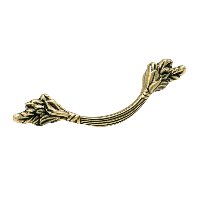 Amerock BP1331-O77 Burnished Brass 3cc Cabinet Handle Pulls Natural Elegance