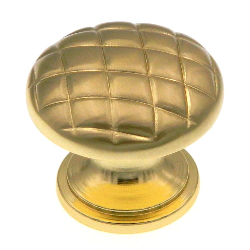 Amerock BP1357-O74 Solid Sterling Brass 1 1/4 Cabinet Knob Pulls True Elegance
