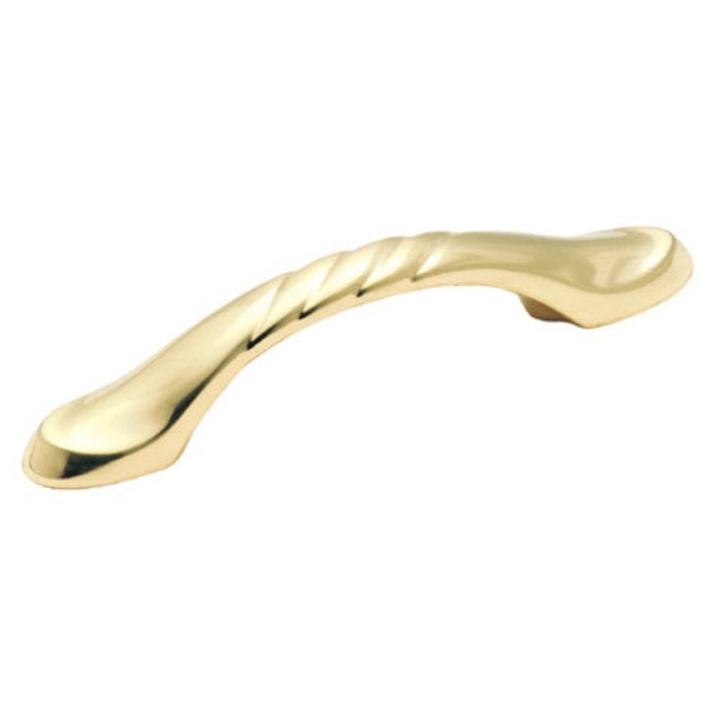 Amerock BP1826-O74 Sterling Brass 3 and 3 3/4cc Handle Pulls Design Details