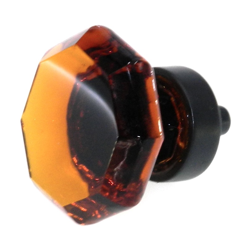 Amerock Classics Amber and Black Bronze 1 5/16 Cabinet Knob BP55268-ABBR