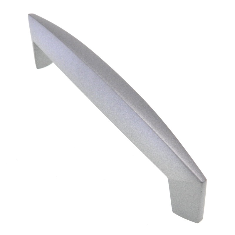 Amerock Creased Bow Aluminum 5 (128mm) Ctr. Cabinet Arch Pull Handle BP27017-AA