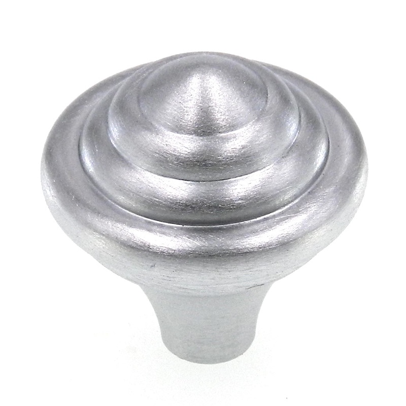 Amerock Divinity Brushed Chrome 1 1/4 Round 3 rings Cabinet Knob BP19257-26D