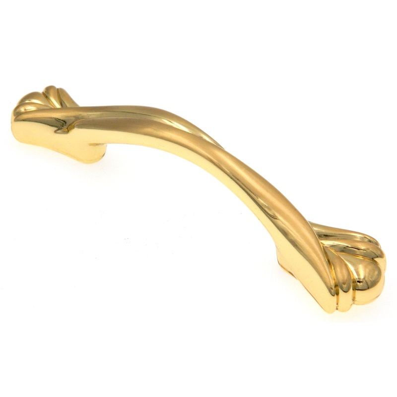Amerock Expressions Brushed Brass 3, 3 3/4 (96mm)cc Cabinet Handle BP1471O74