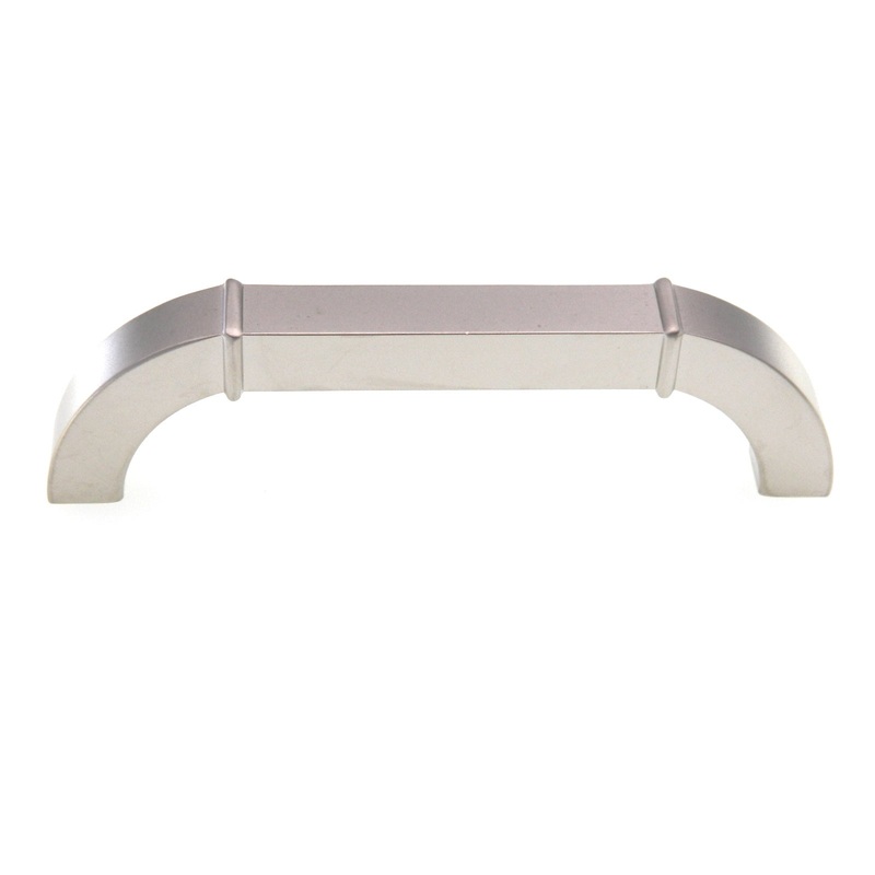 Amerock Galleria Satin Nickel 3 3/4 (96mm) Ctr. Cabinet Handle BP24004-SN