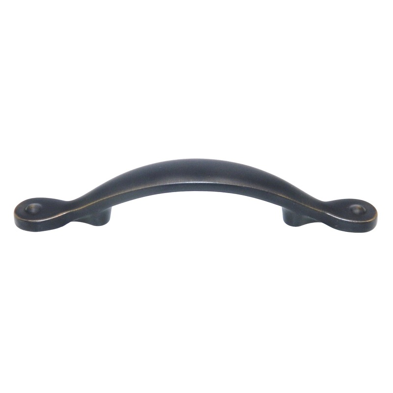 Amerock Inspirations Venetian Bronze 3 Ctr. Cabinet Arch Pull Handle BP1590-VB