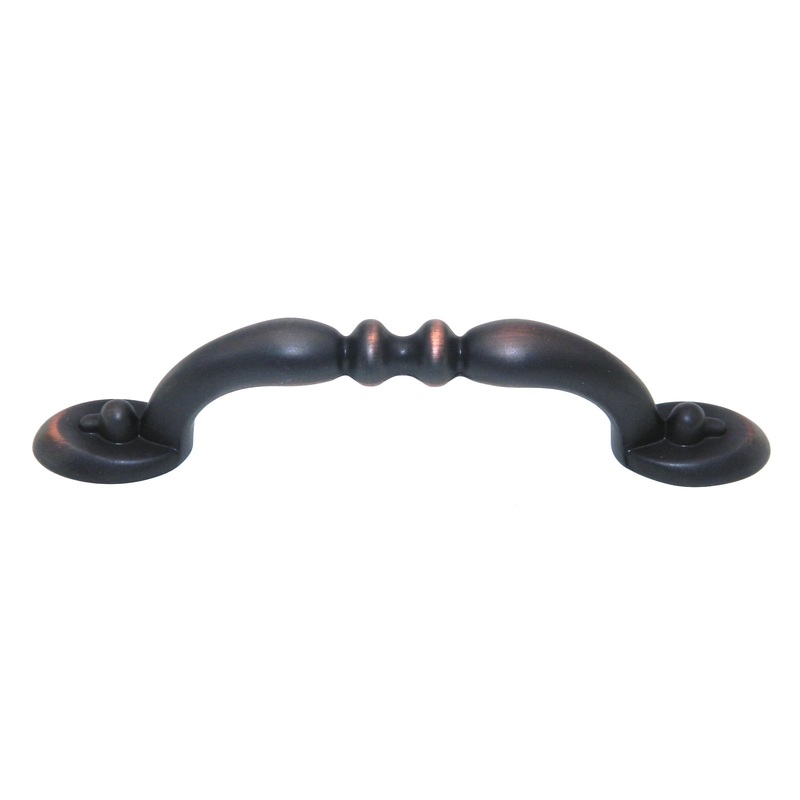 Amerock Sterling Traditions Oil-Rubbed Bronze 3 Ctr. Cabinet Handle BP1303-ORB