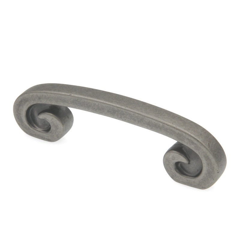 Amerock Swirl’Z Weathered Nickel 3cc Furniture Cabinet Handle Pull BP9337WN