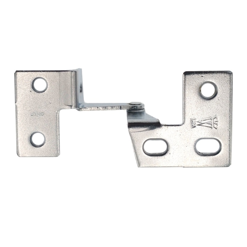 Pair Washington Polished Chrome Knife-Pivot Pin Hinges, 5/8 Frame B1032-26