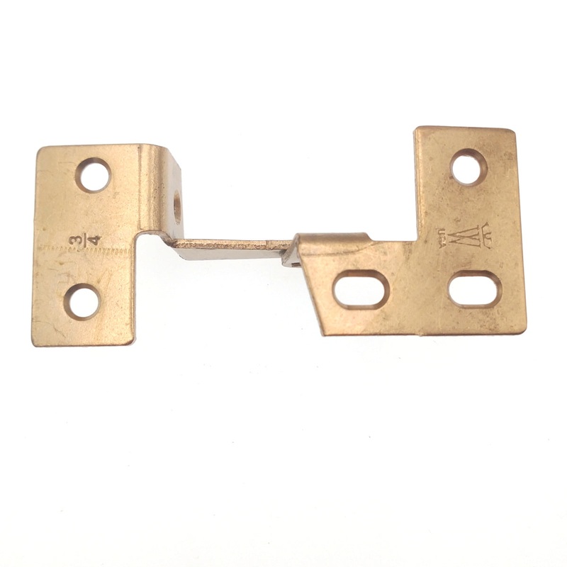 Pair Washington Satin Bronze Knife-Pivot Pin Hinges, 3/4 Frame C1032-10